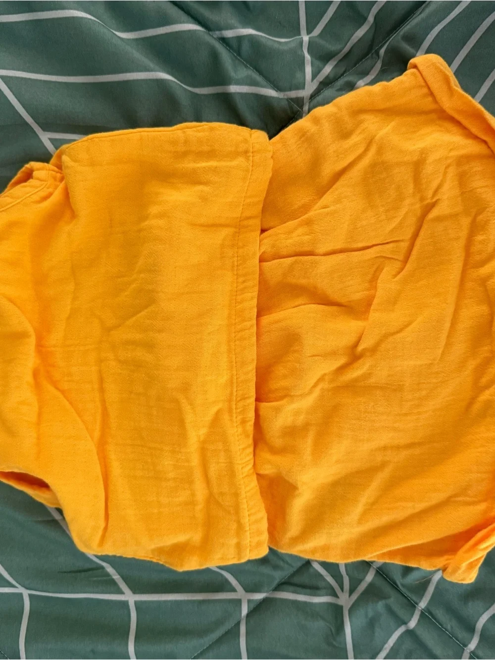 Old Navy Yellow Kids Matching Shorts Set